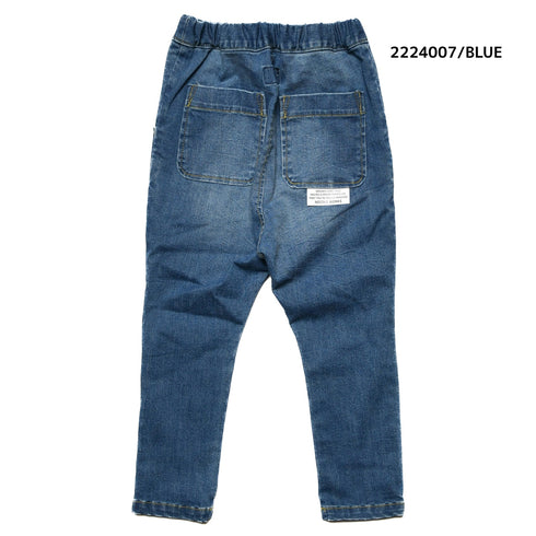 【130~150】★NEEDLEWORKS★ストレッチデニムパンツ(2224007j)